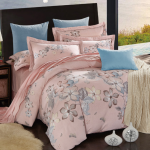 粉色秘靜4件式床罩組